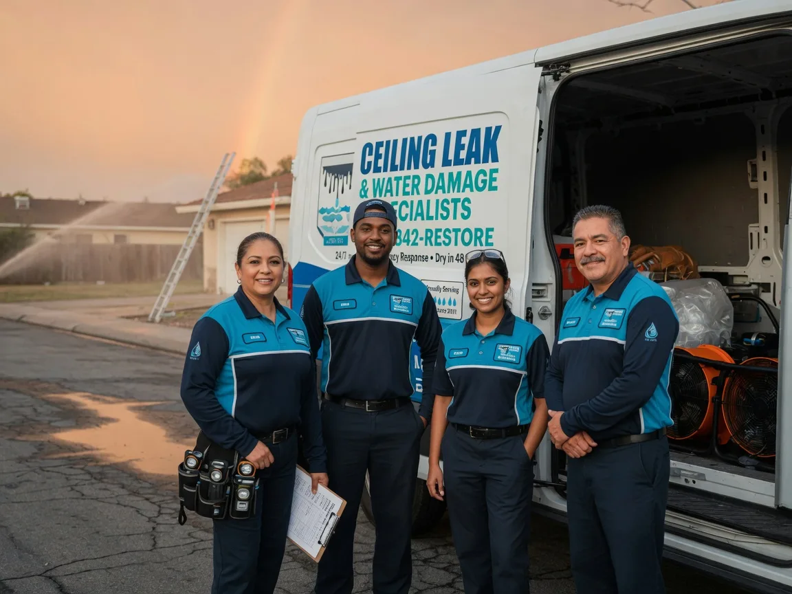 Ceiling Leak Cleanup company in Concepcion, TX
