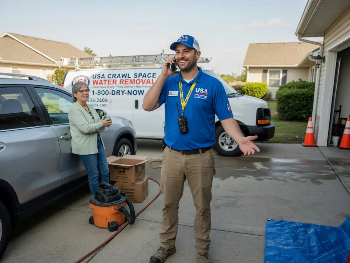 Crawl Space Water Removal Concepcion, TX FAQs